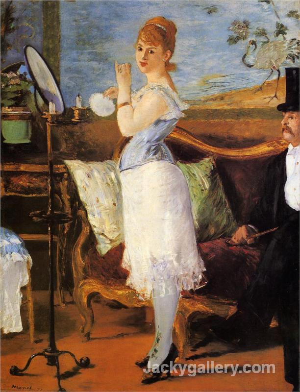 Nana by Edouard Manet paintings reproduction